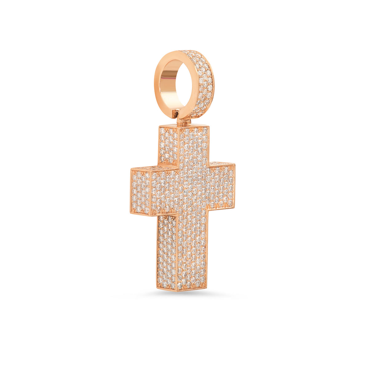 Mini Flooded Diamond BOX Cross