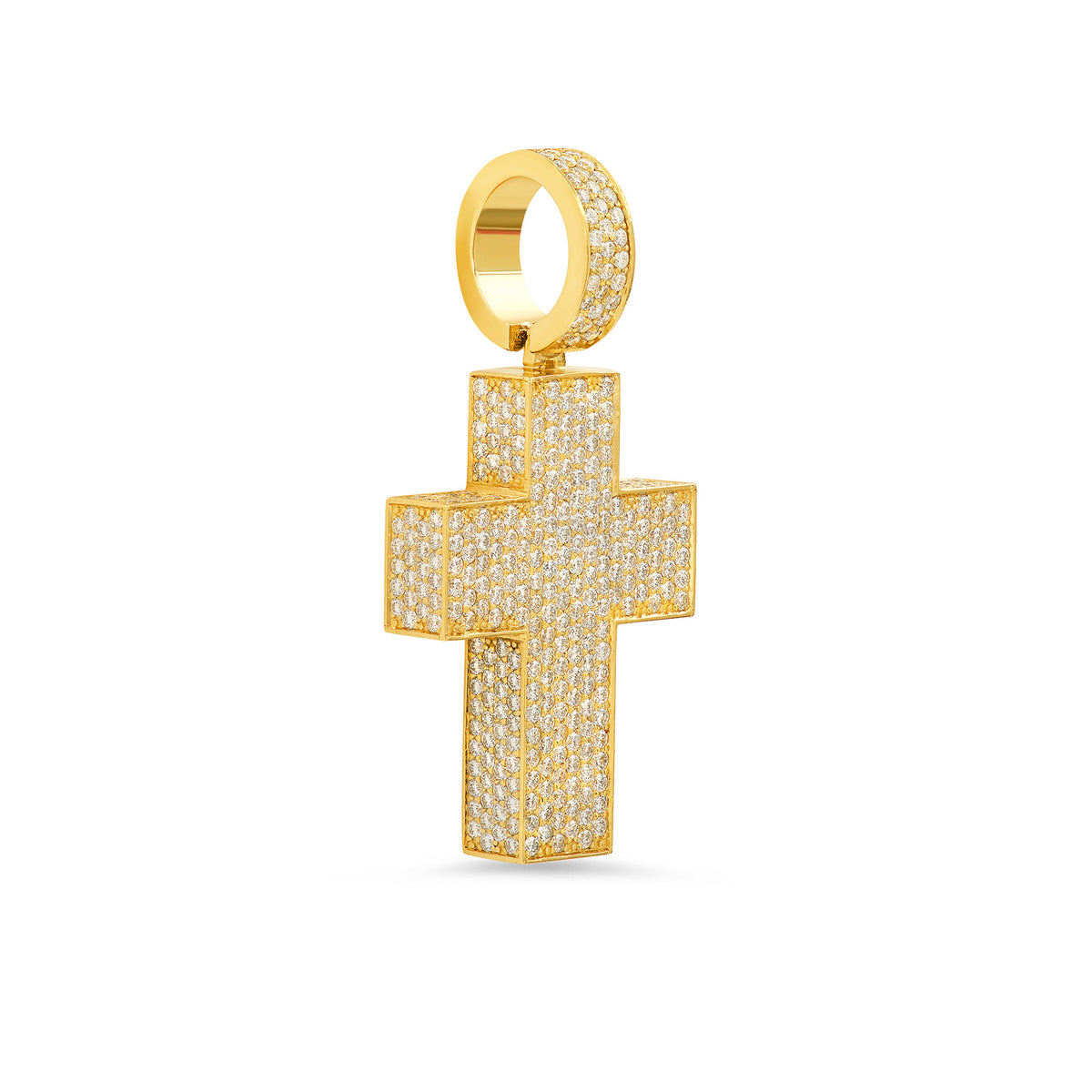 Mini Flooded Diamond BOX Cross