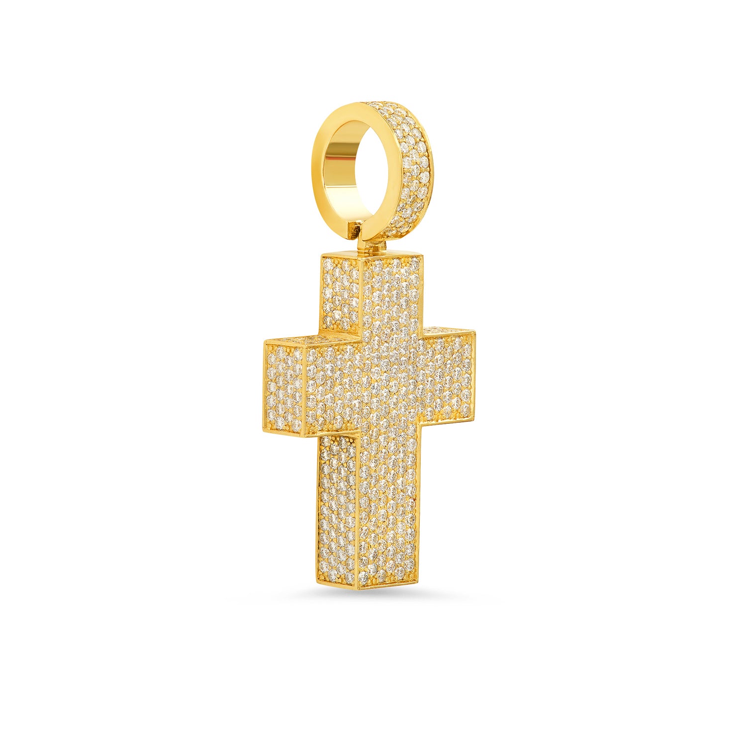 Mini Flooded Diamond BOX Cross