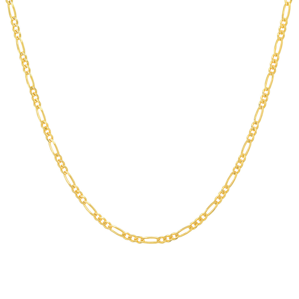 日本未入荷 CRAFTD London Round Figaro 2mm Men's Round Figaro Link Chain 2mm (Silver)