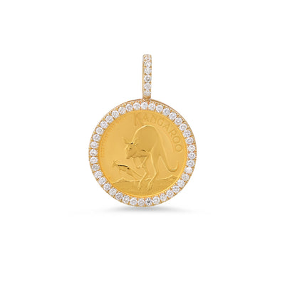 1/4 oz Kangaroo Gold Coin (Diamond)