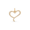 Mini Diamond Silhouette Heart