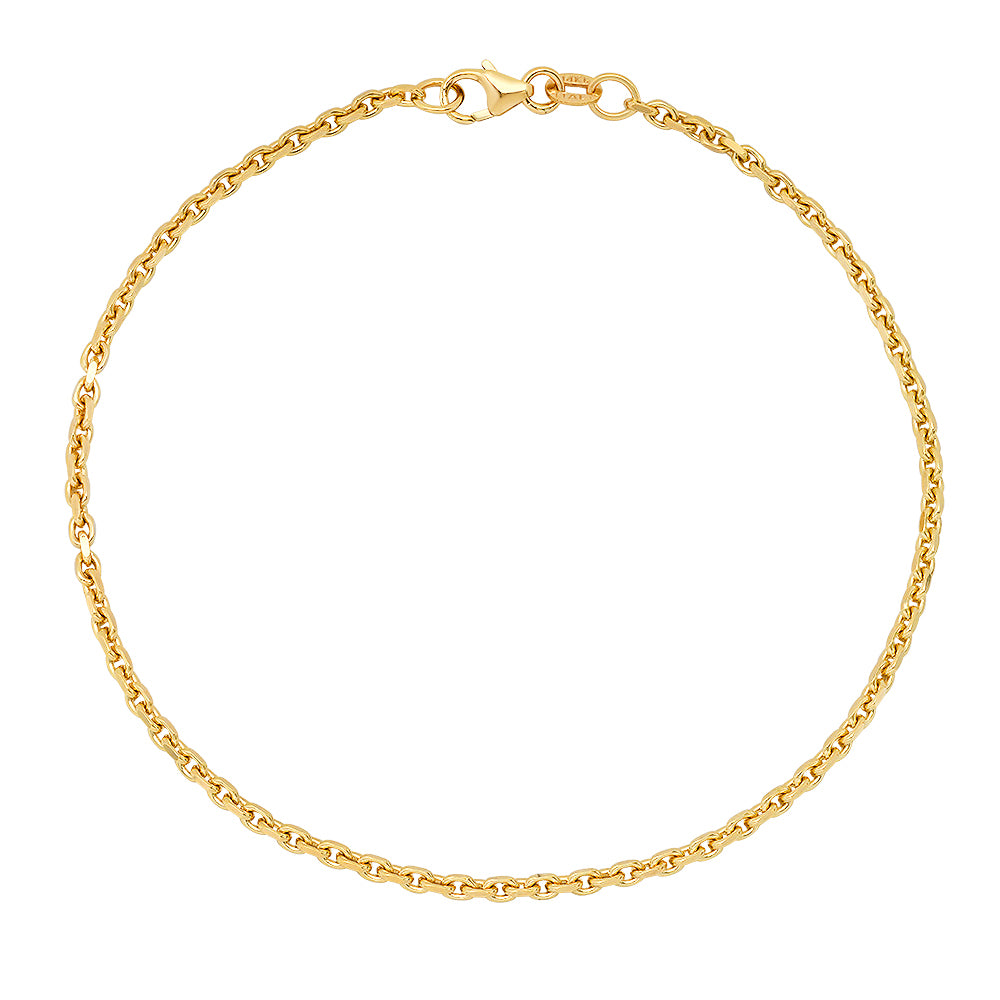 2MM Jacoje Link Anklet