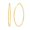 2MM Gold Hoops (2 1/4 inch)