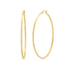 2MM Gold Hoops (2 inch)