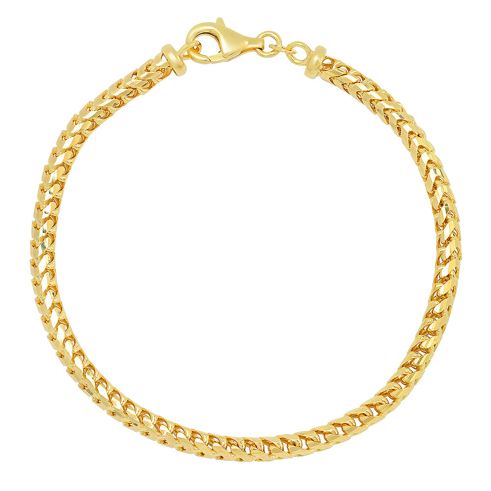 3.5MM Franco Bracelet (Diamond Cut)