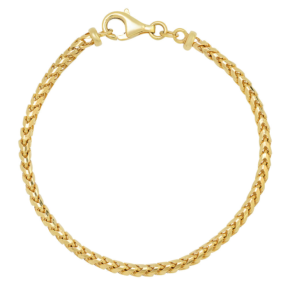 3MM Franco Bracelet (Diamond Cut)