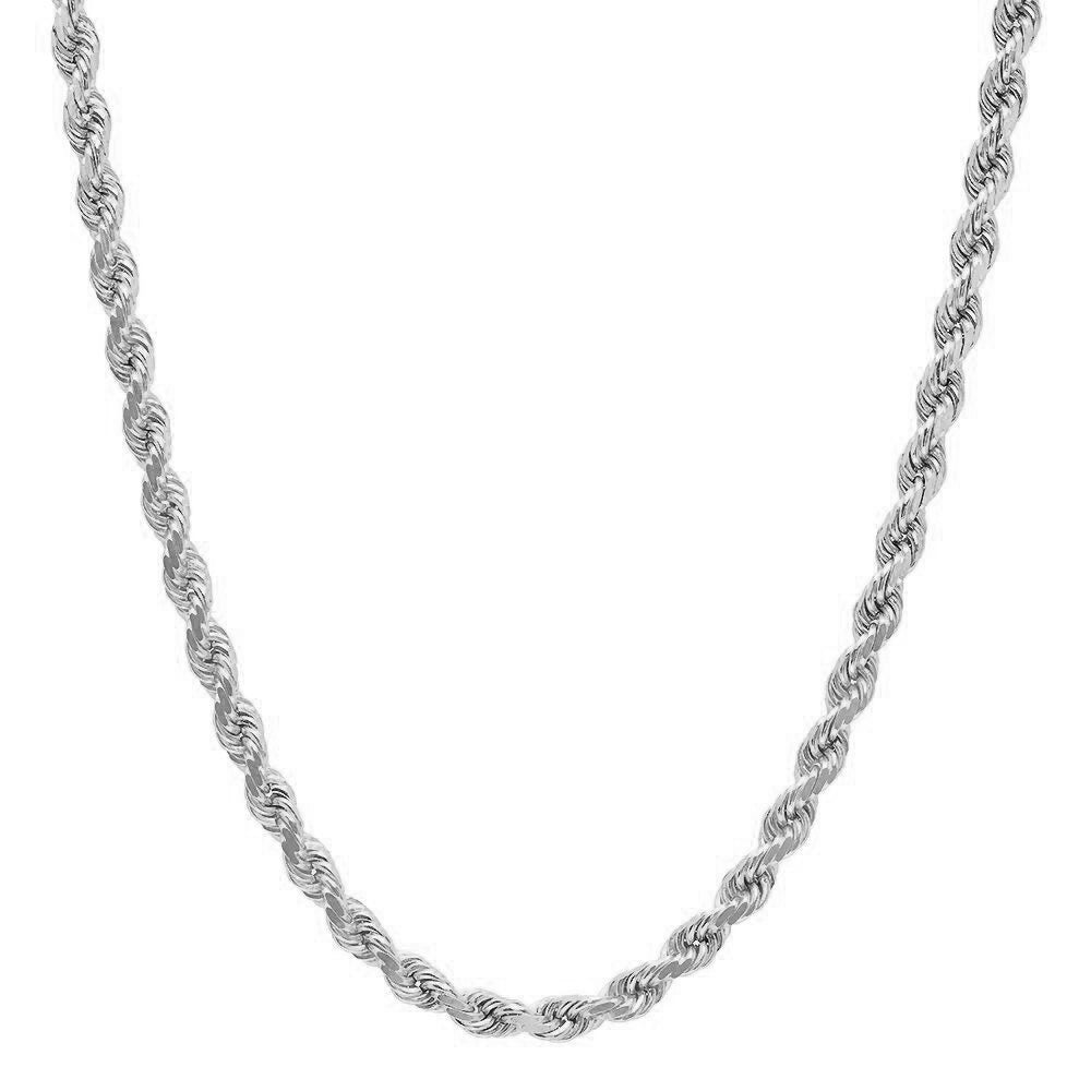 送料関税込【King Ice】3mm ROPE CHAIN ロープ(2色)☆国内発送♪ 3MM Rope Chain (DIAMOND CUT) - Jacoje