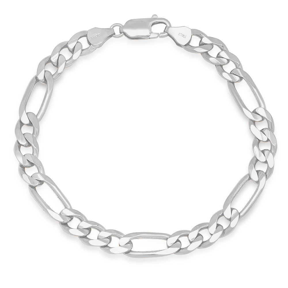 7MM "Classic" Figaro Bracelet