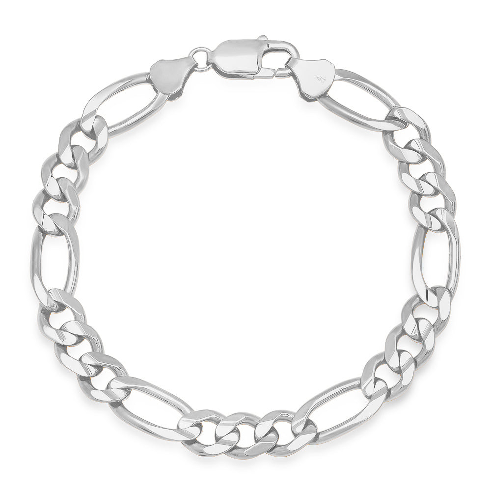 8MM Figaro Bracelet