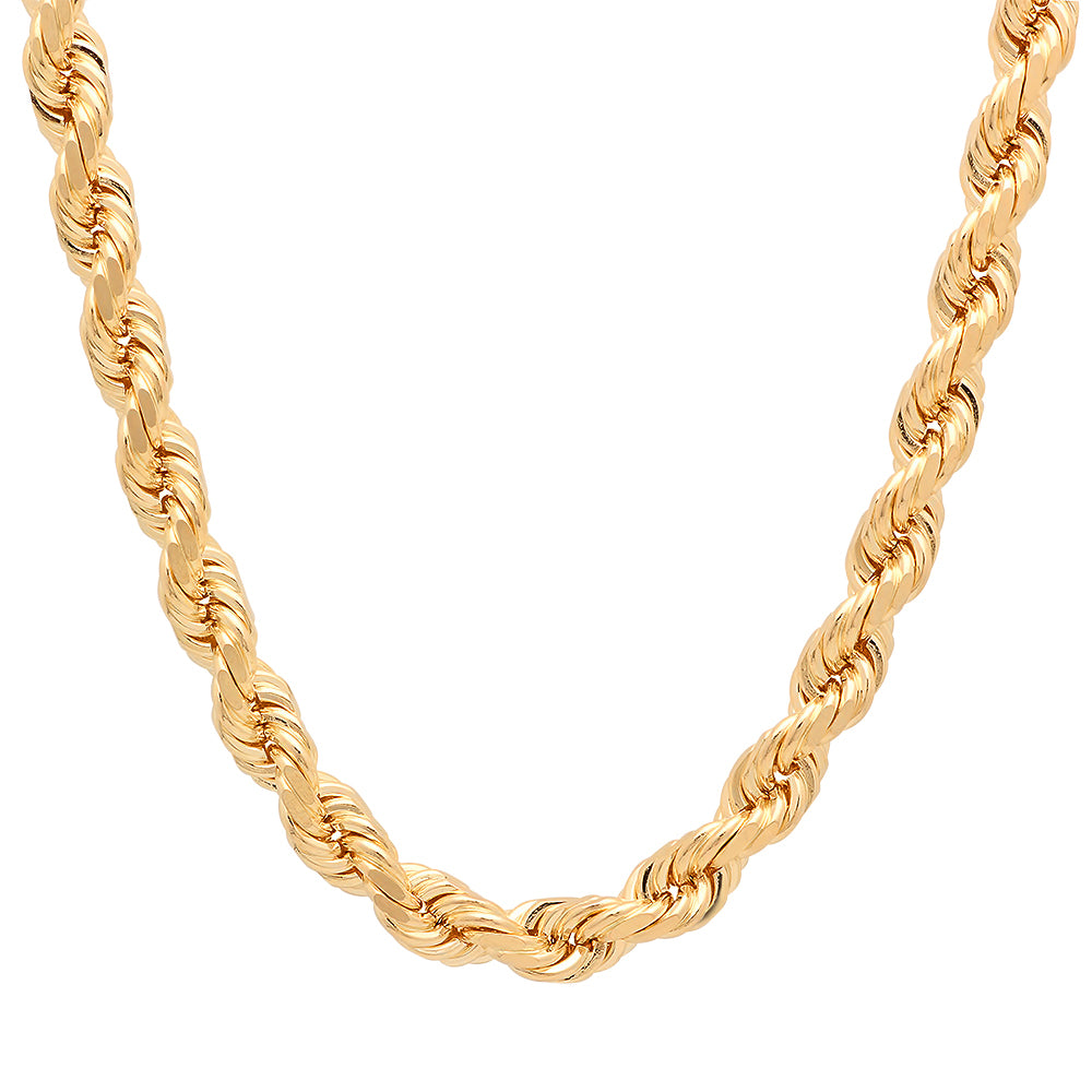 8MM Rope Chain (DIAMOND CUT) - Jacoje