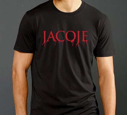 JACOJE RED DRIP TEE